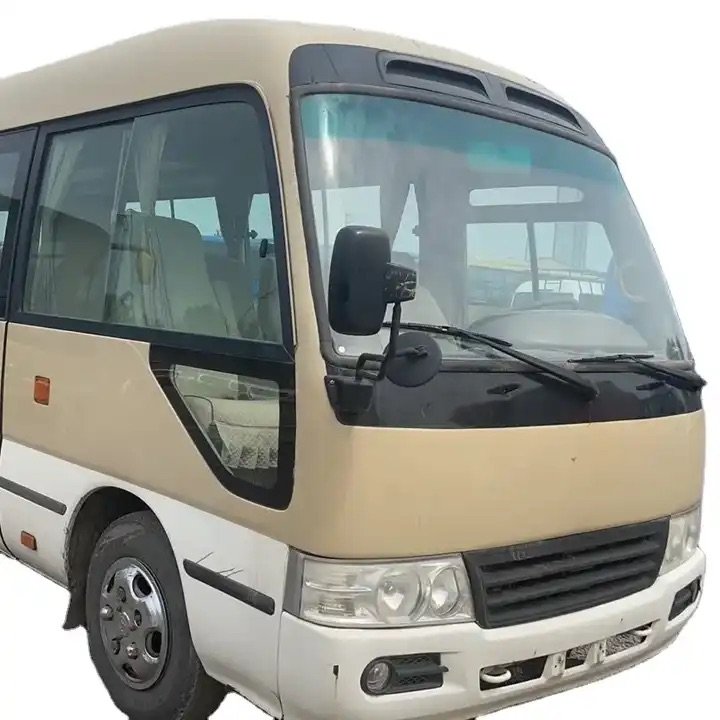 Good Condition Used diesel Engine Japan Brand toyota coaster 30 Seats Bus for Sale
